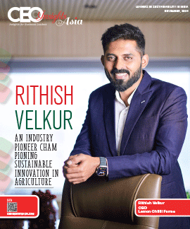 Rithish Velkur: An Industry Pioneer Cham Pioning Sustainable Innovation In Agriculture