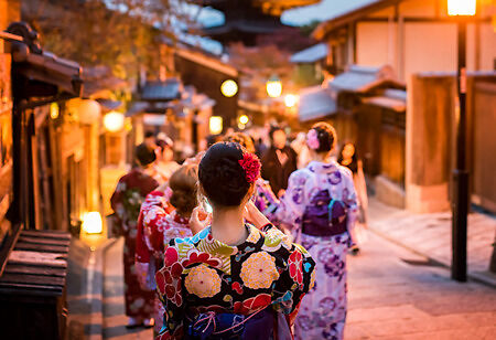 Draping the Layers of the Kimono