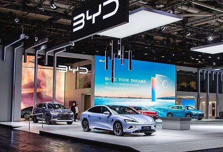 China's BYD Set to Surpass Tesla as Top Global BEV Manufacturer