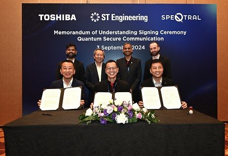 Toshiba, SpeQtral, ST Engineering Team Up to Enhance Quantum Security in SE Asia